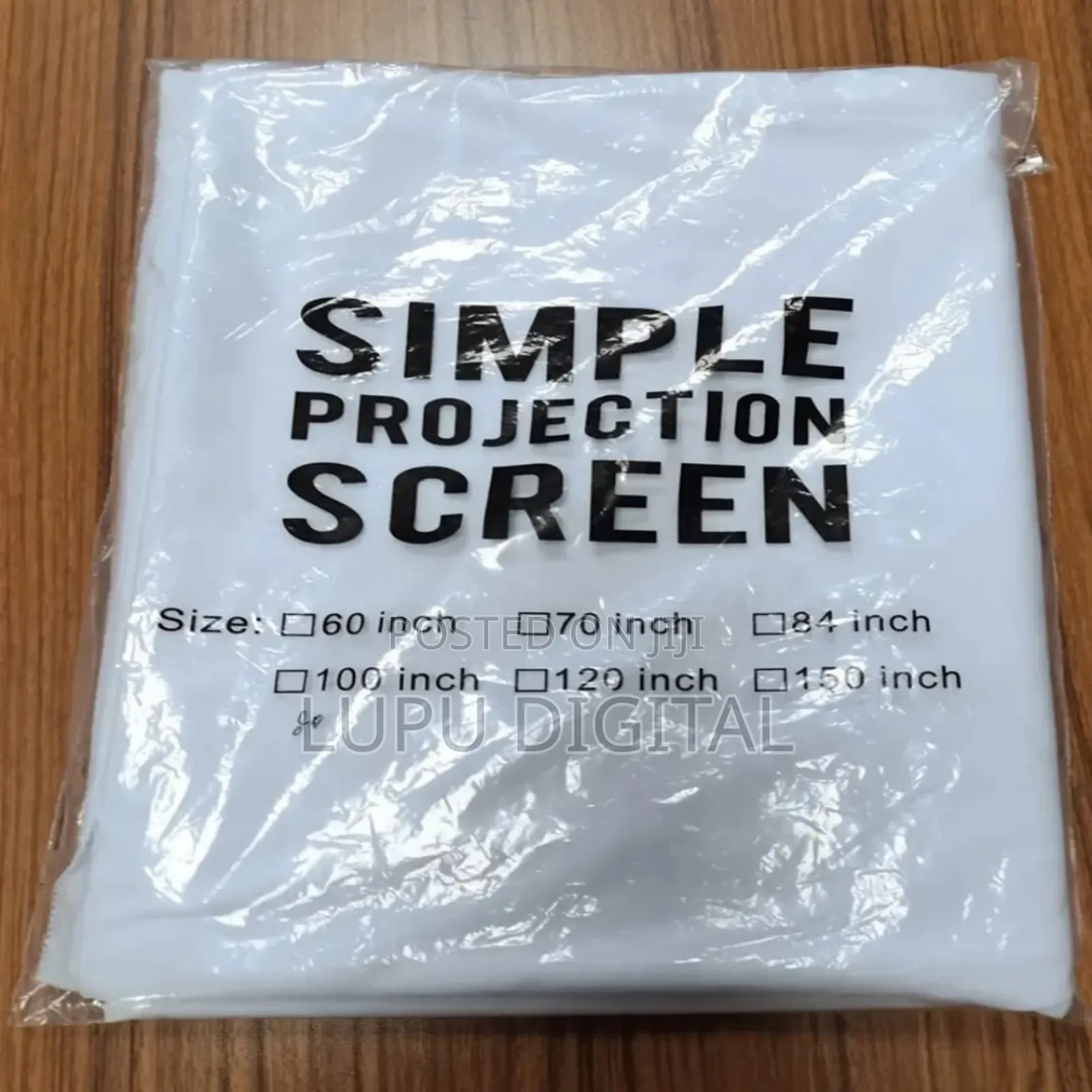 Fabric Foldable Projection Screen 100 Inch