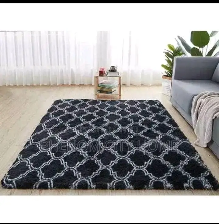 Fancy Patterned Fluffy Carpets Available
