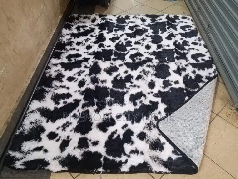 Fancy Plain Fluffy Carpets Available