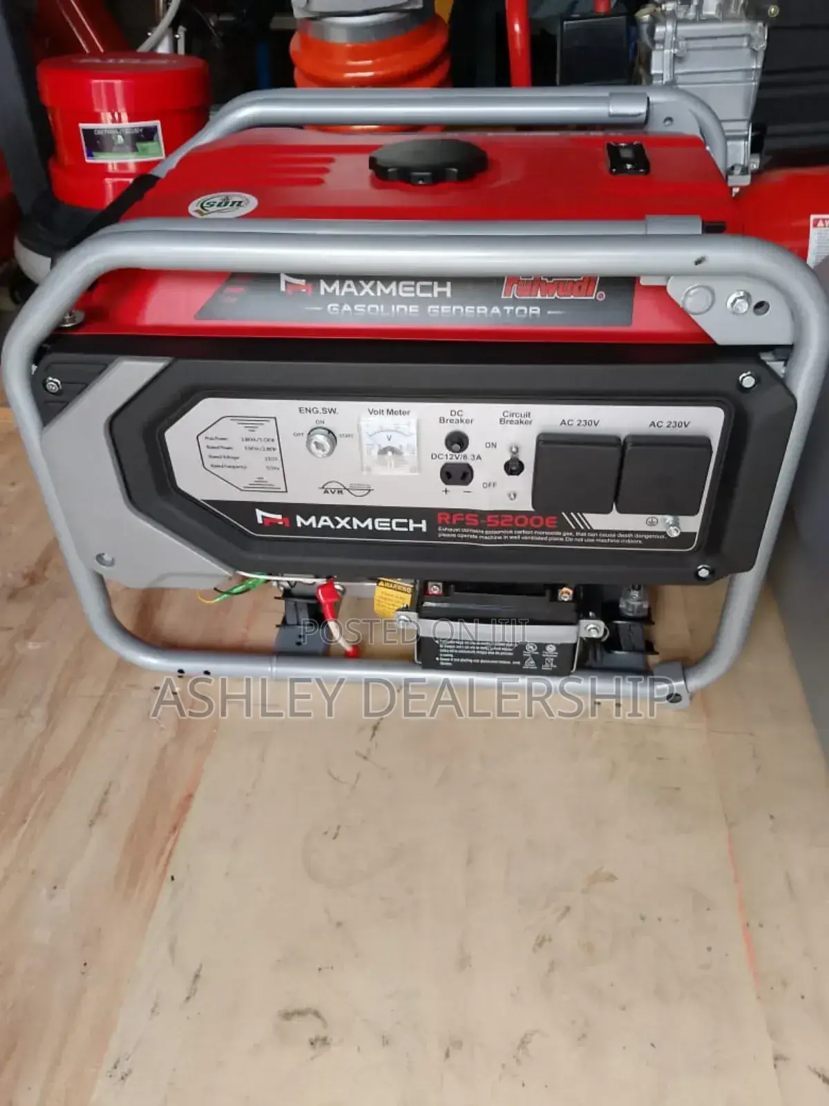 Maxmech Petrol Generator (Rfs- 5200e)