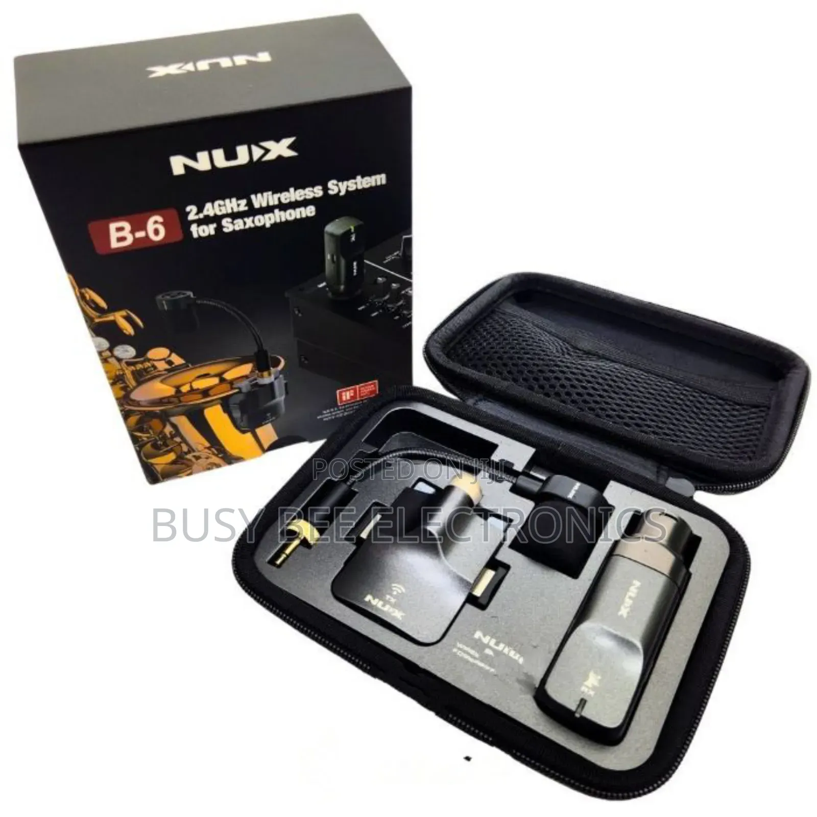 Nux B-6 Wireless Saxophone Microphone