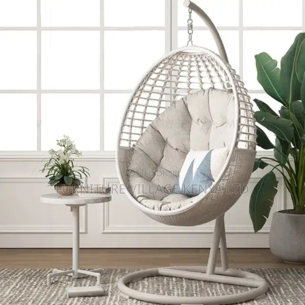 Office Chairs: Indoor/Outdoor Rattan Garden Hanging Chair