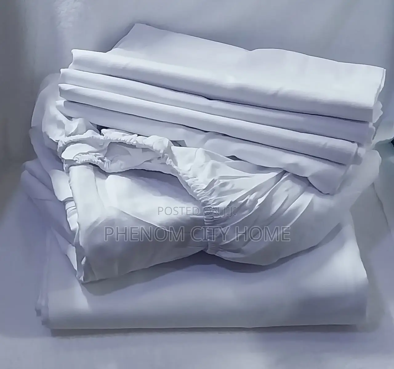 Classy High Quality Plain Fitted Bedsheet