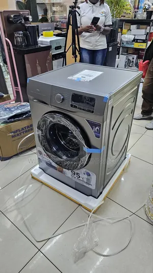 *Tcl Front Load Washing Machines 12kg Wash And Spin P612flg