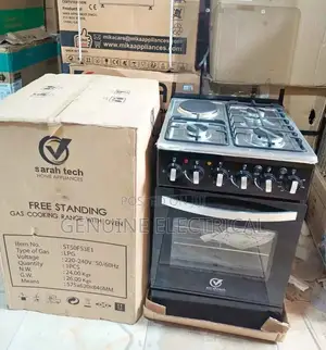 Saratech 60*60 3gas+1 Electric Hotplate Free Standing Cooker