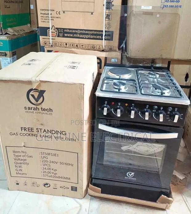 Saratech 60x60 3+1 Kitchen Cooker - main view