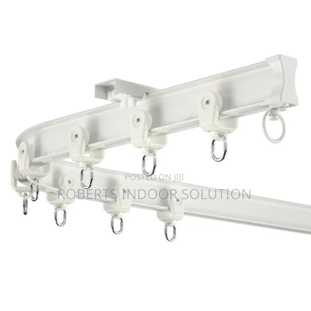 Bendable Rails for Window Treatment