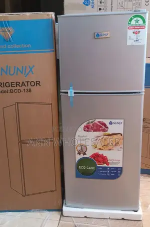 New Arrival Nunix 138l Large Capacity Double Door F/7