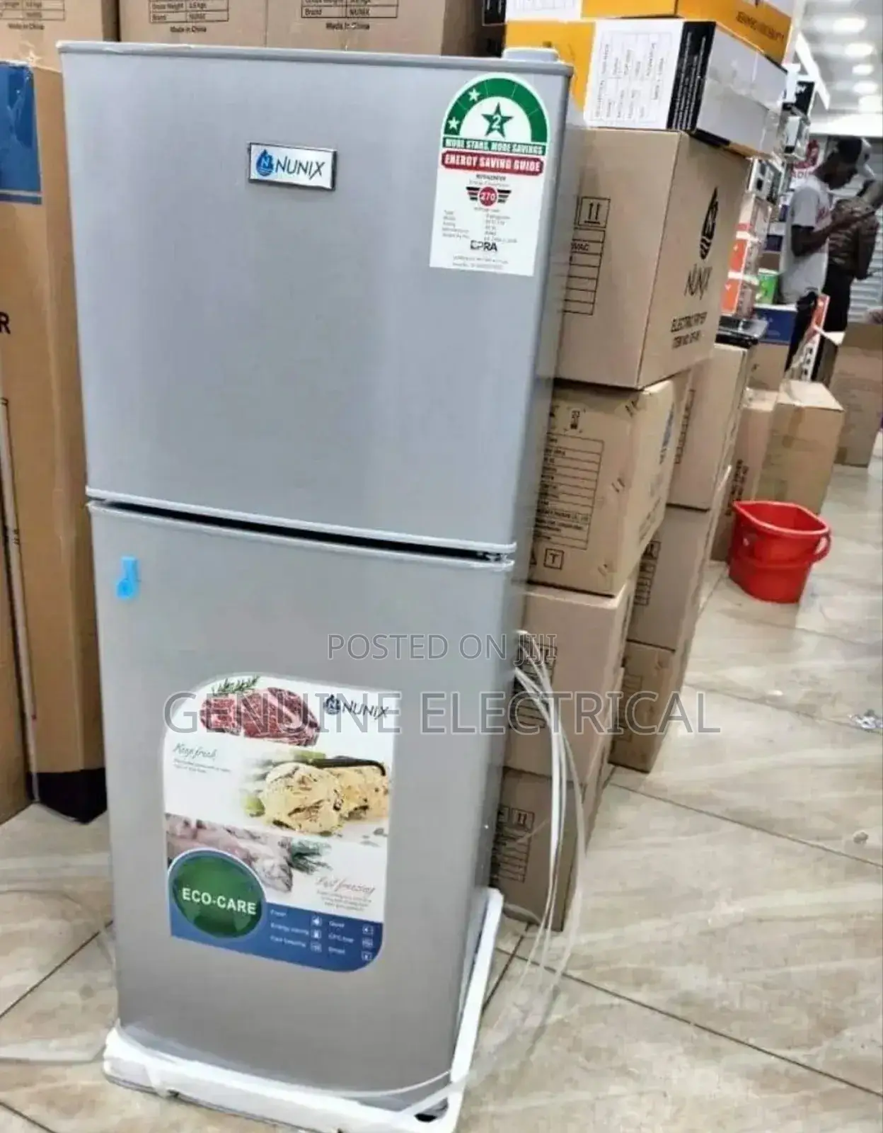Mika 138l Double Door Top Mount Freeze