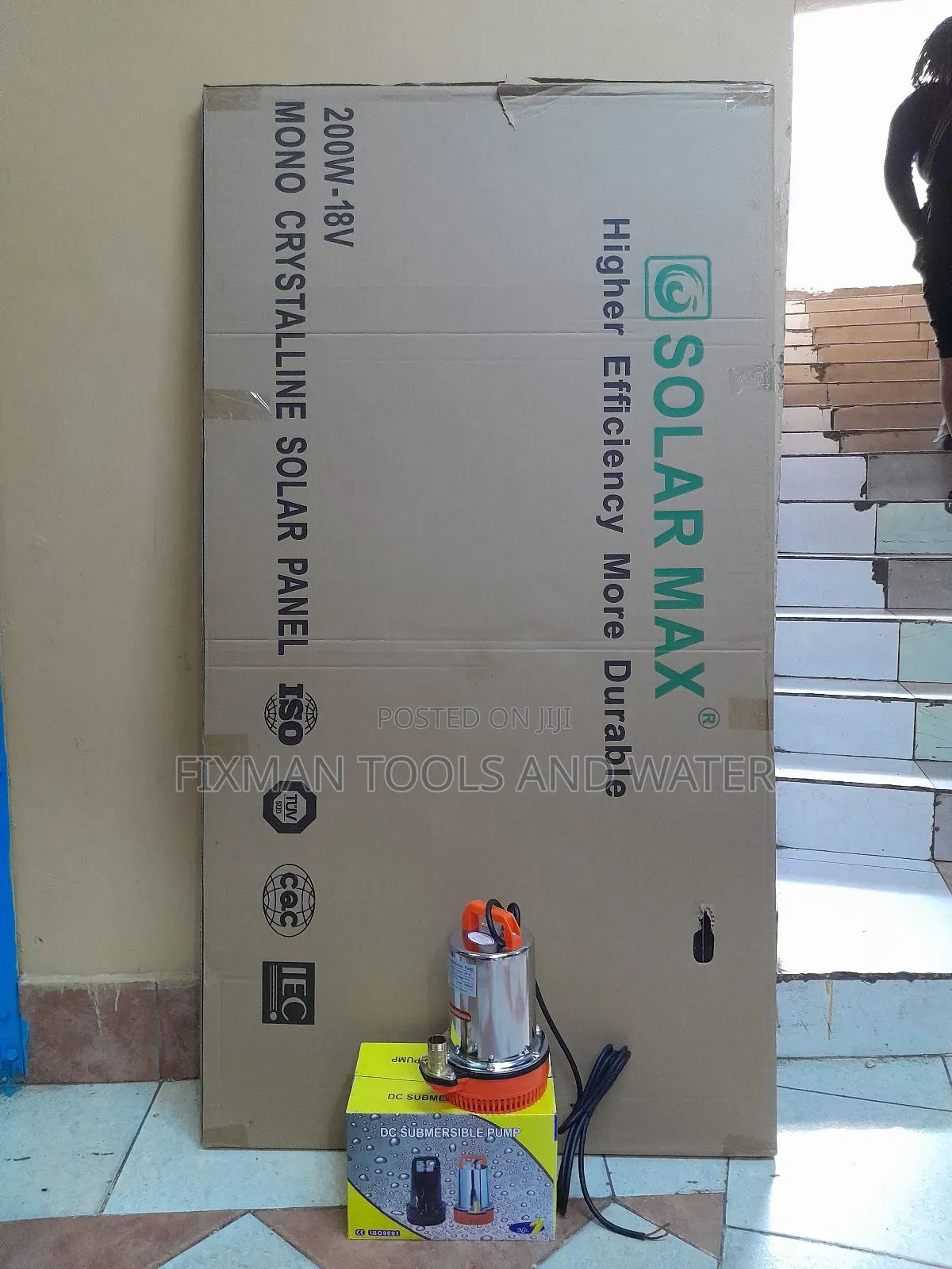 Solar Pump 180w 10m With Solar Panel 200 Watts
