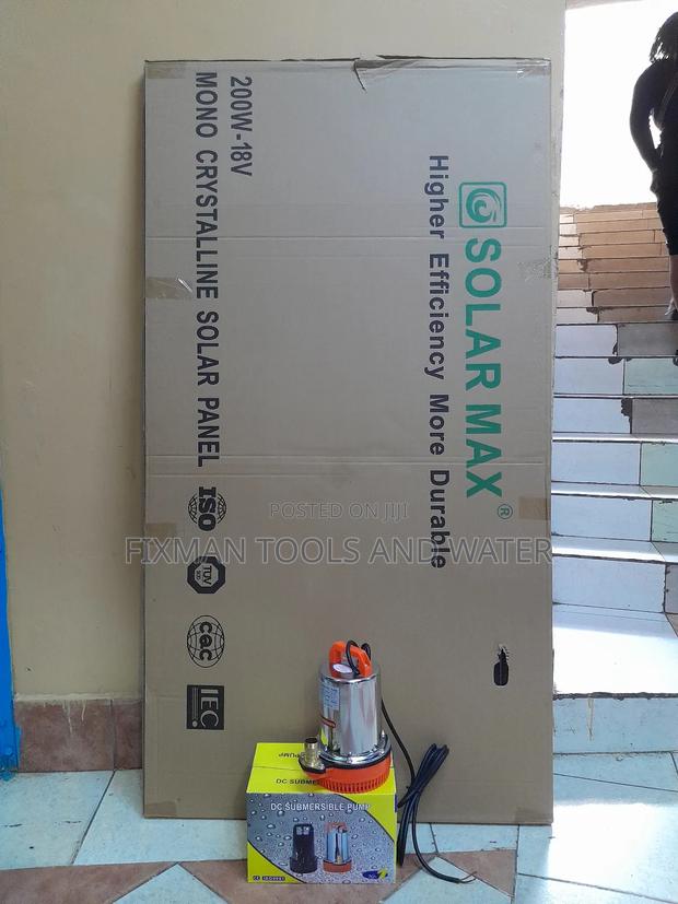 Solar Pump 180w 10m With Solar Panel 200 Watts - main view