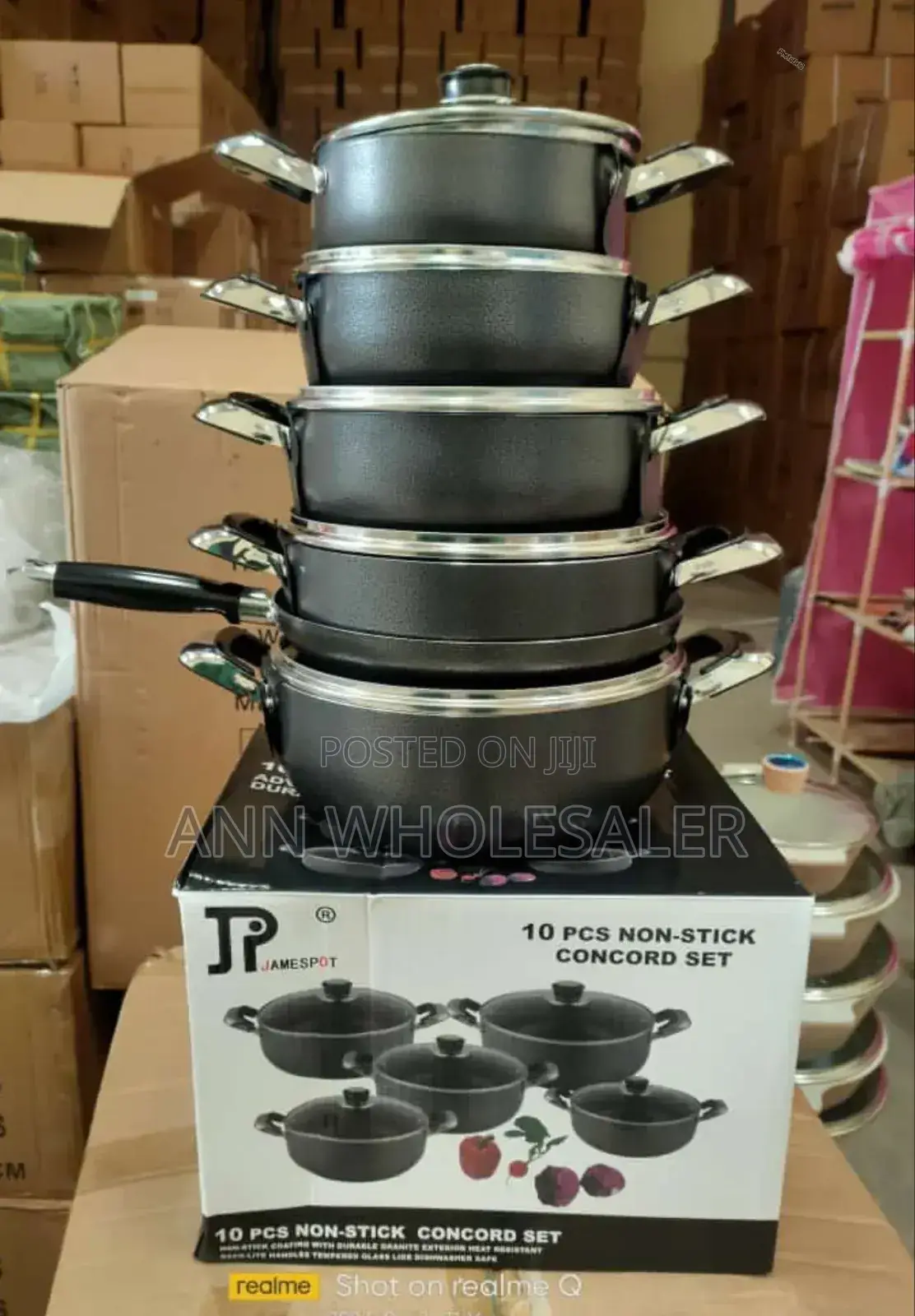Jamespot Cookware Set Js/8