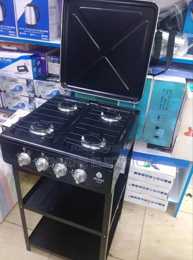 Nunix 4 Burner Automatic Ignition Gas Cooker