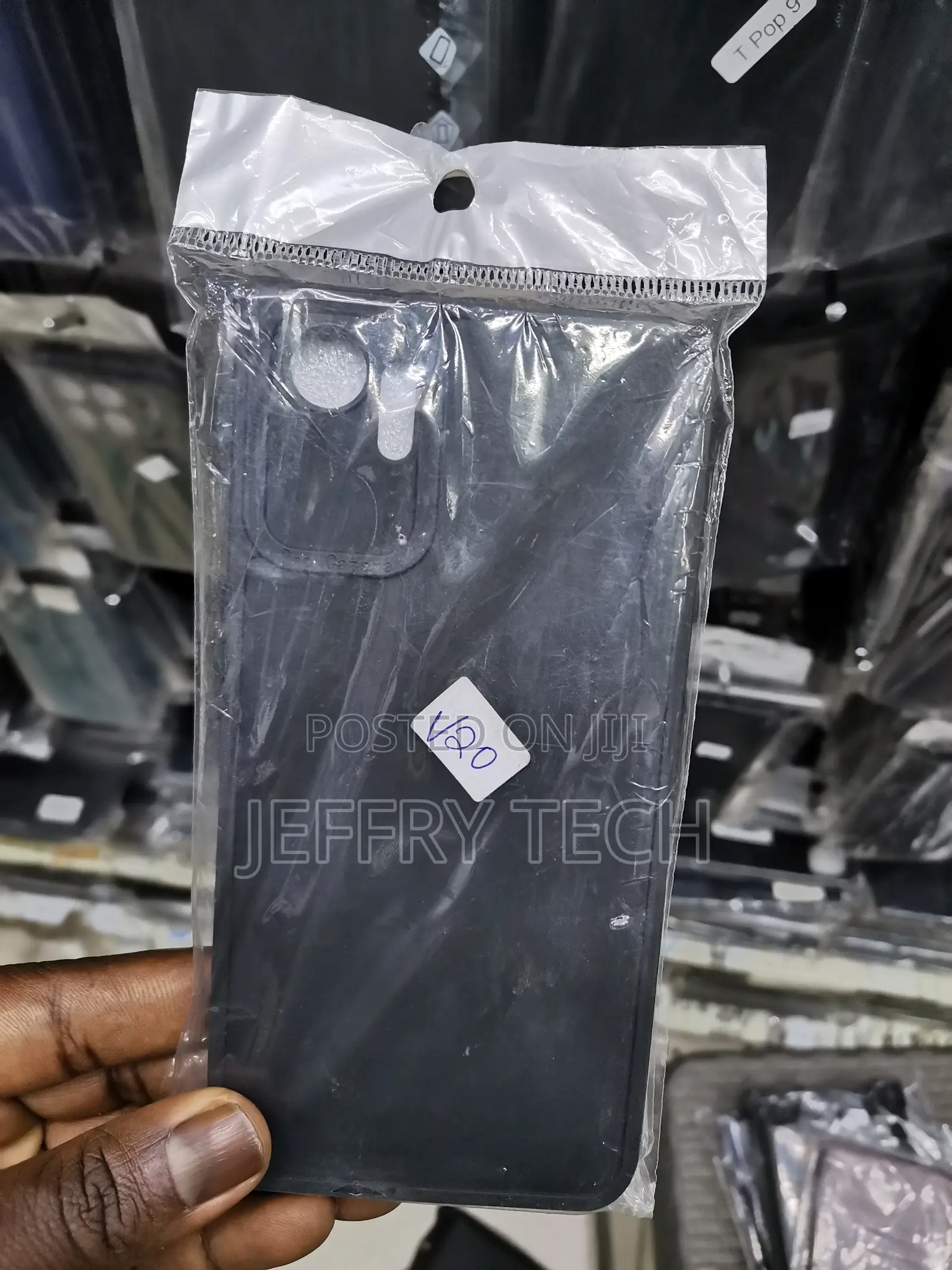 Artistque Tpu Soft Silicone Flexible Case Black for Vivo V20