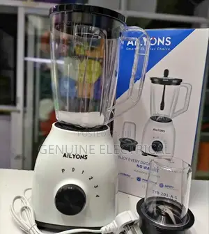 Blender. Ailyons 2in1 White Blender.