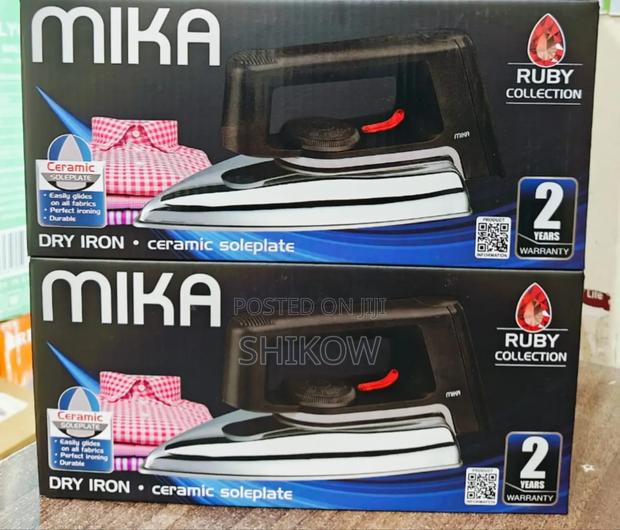 Mika Dry Iron Ceramic Soleplate (Brand:Mika)