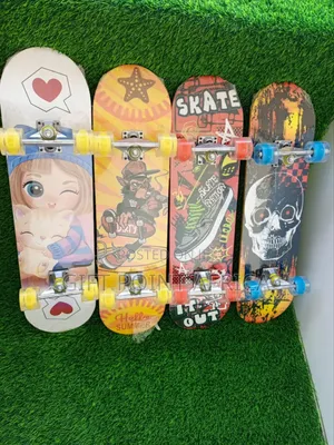 Rubber Wheels Skateboard