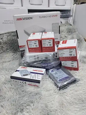 Guaranted 4 Set Kit CCTV Hikvision 4channel