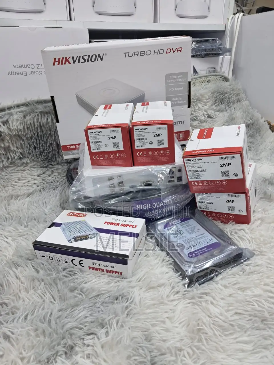 Guaranted 4 Set Kit CCTV Hikvision 4channel