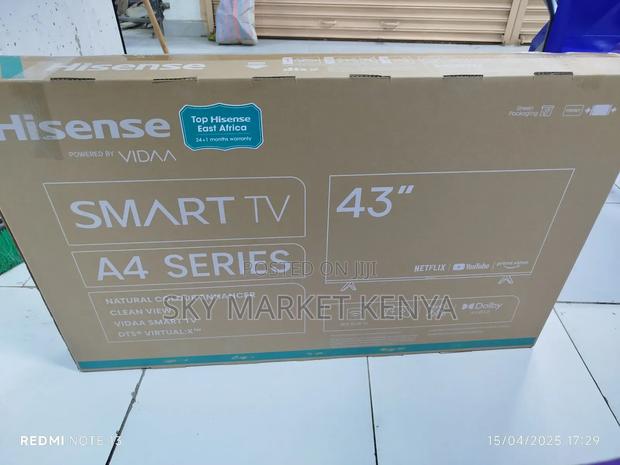 Hisense 43inch Smart Tv A4 Series