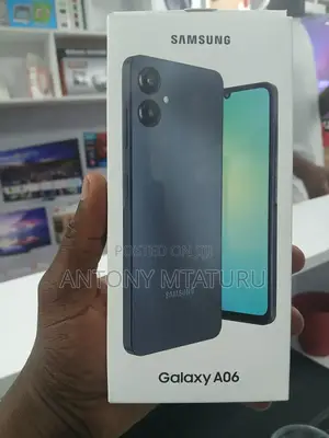 New Samsung Galaxy A06 128 GB Black