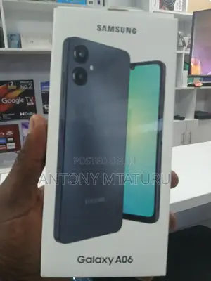 New Samsung Galaxy A06 128 GB Black