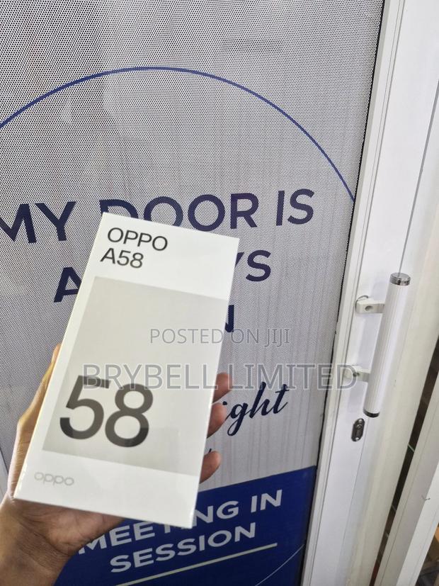 New Oppo A58 128 GB Blue