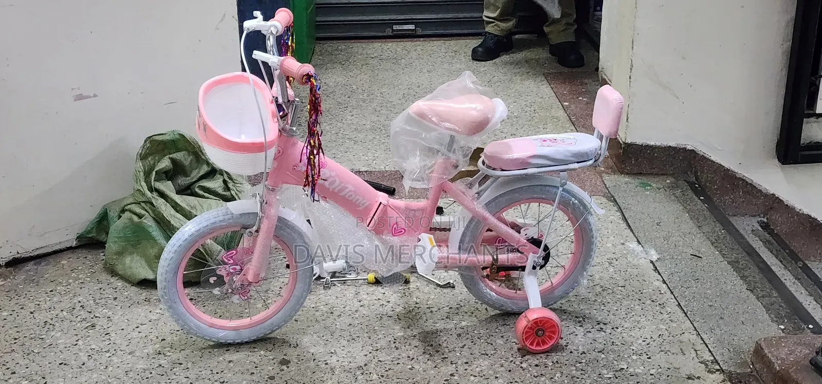 Bike Size 16 for Girls With Foldable Frame