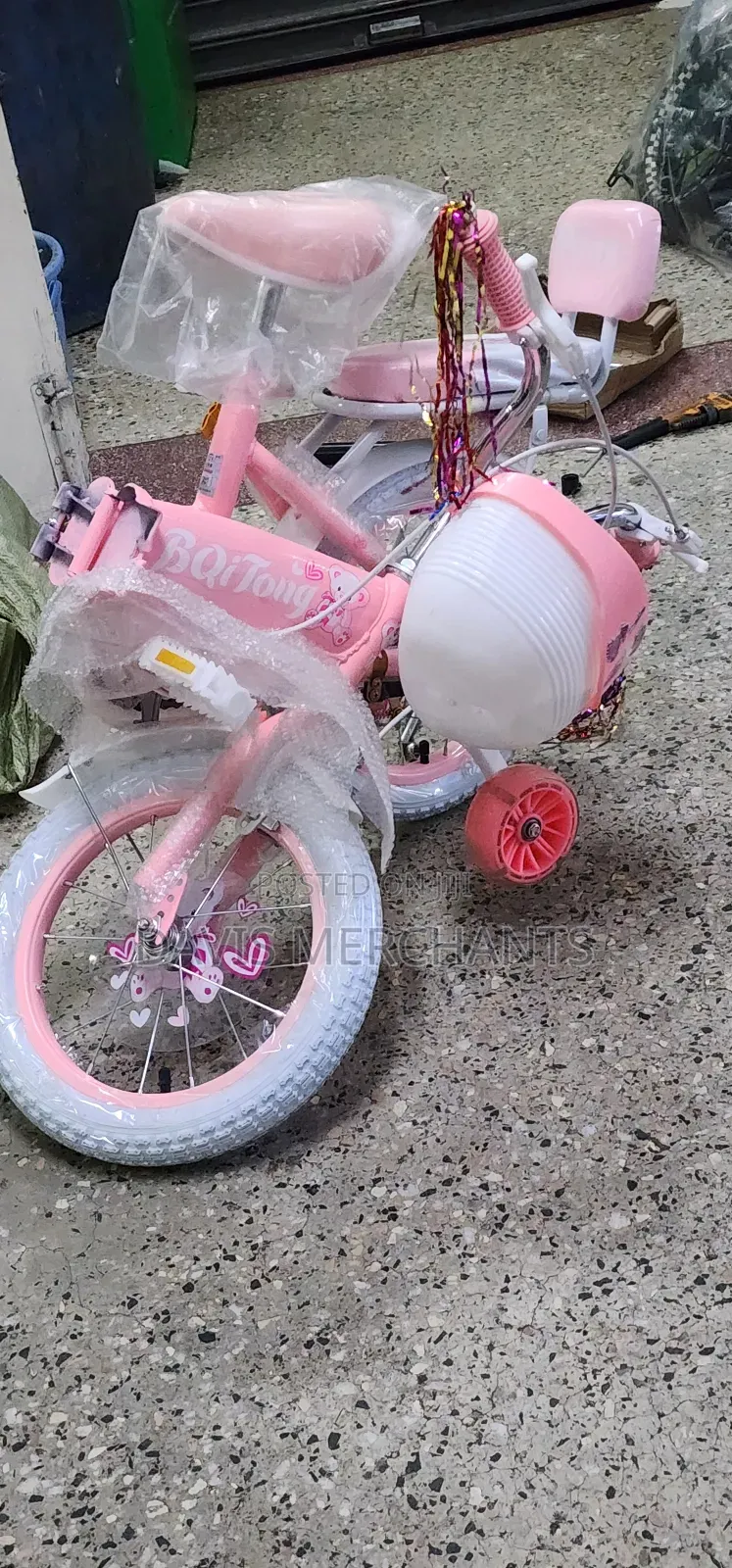 Bike Size 16 for Girls With Foldable Frame