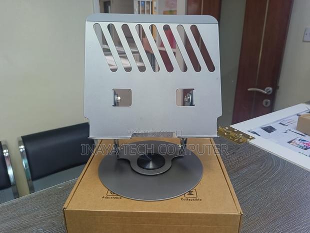 Portable Aluminium 360 Rotating Base Laptop Stand