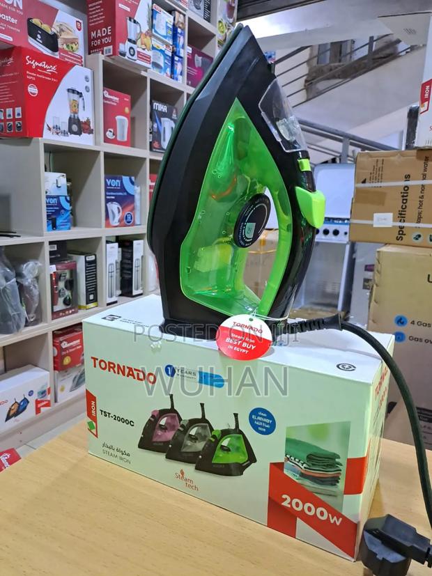 Tornado 2000 Watts Steam Iron 1 Year Warranty