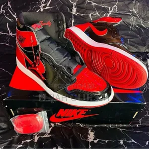 Jordan 1 High Patent Bred,Quality*
*S