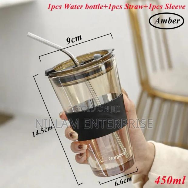 450ml Coffee Cup Water Bottle - thumbnail 4