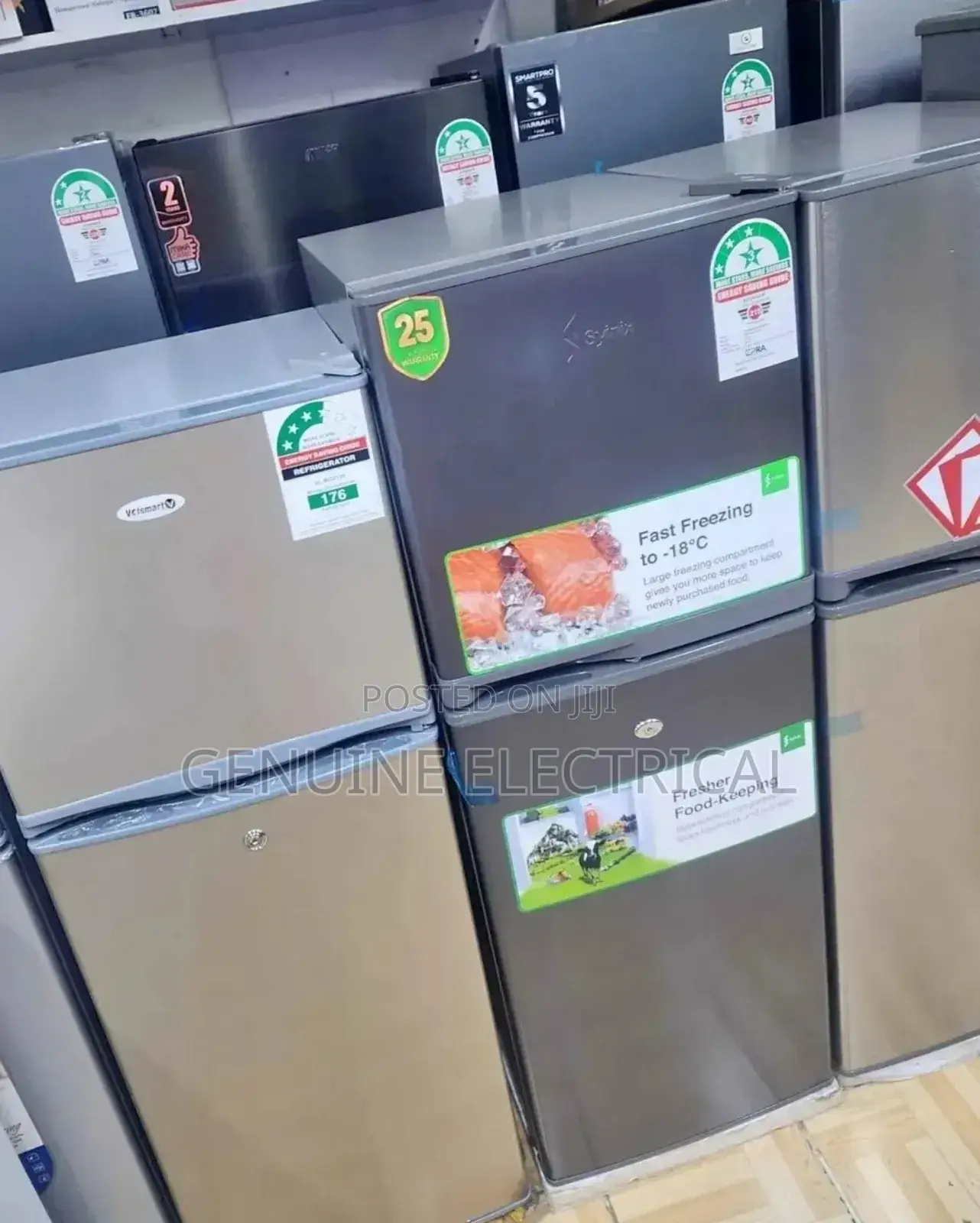 High Quality Fridge Synix Double Door 138 Litres