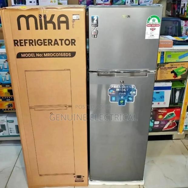 Mika 168l Direct Cool Double Door Refrigerator