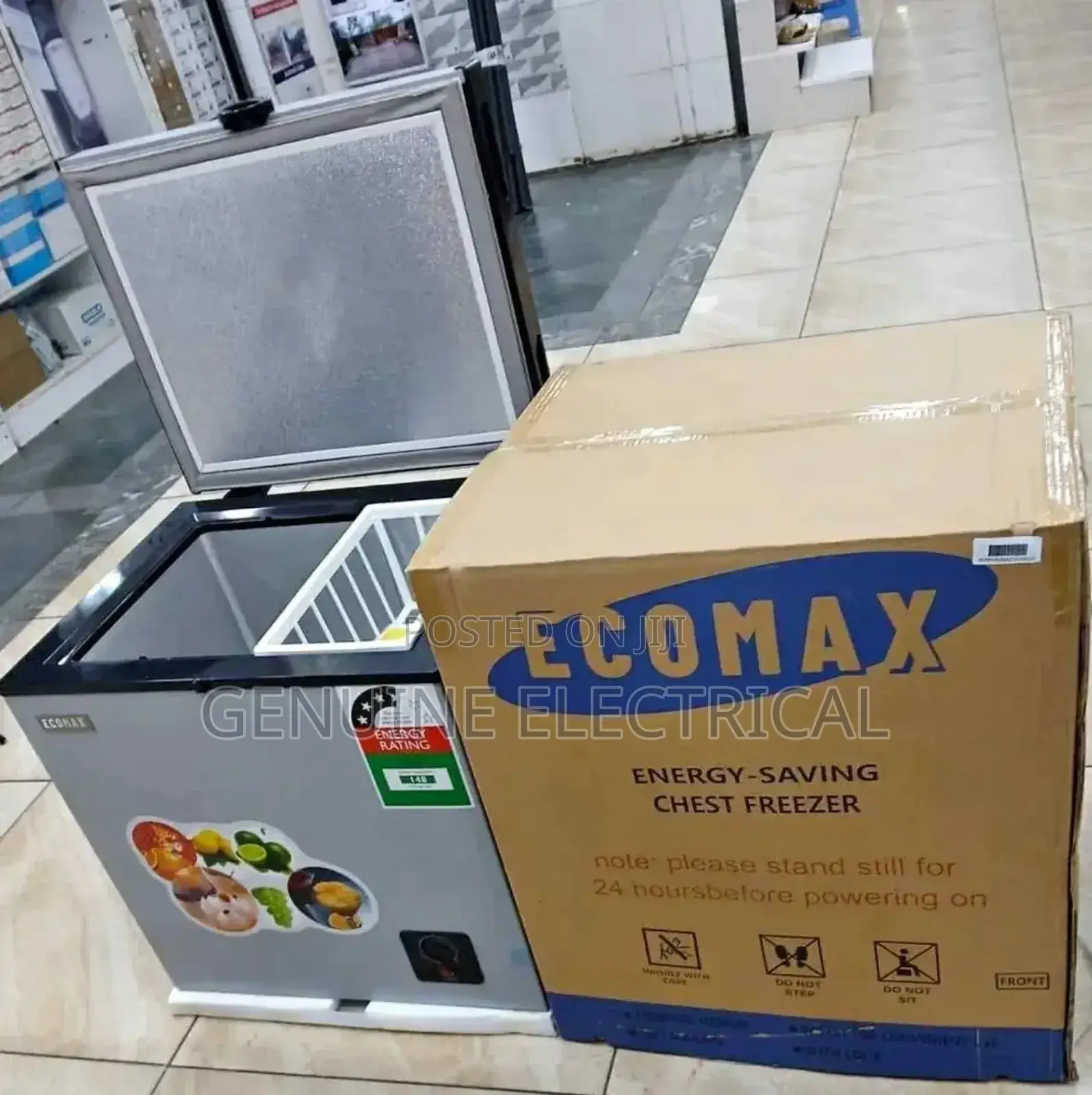 Freezer✓Ecomax; 60litres _Energy Saving(Single Door)