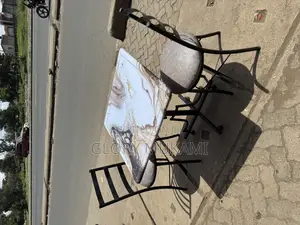 2restaurant Chairs And 1square Table