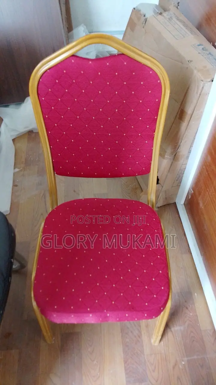Red Imported Banquets Conference Chairs
