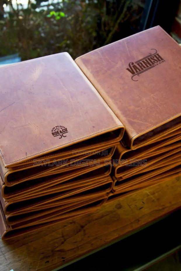Pure Leather Passport Holders/Menu Folder, Bill Folder - main view
