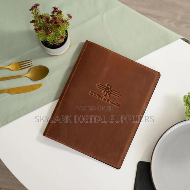 Pure Leather Passport Holders/Menu Folder, Bill Folder - thumbnail 9