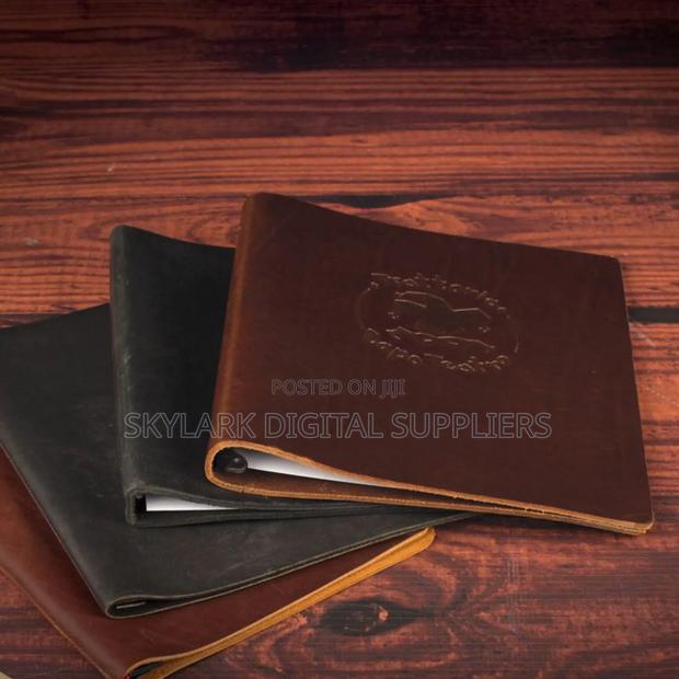 Pure Leather Passport Holders/Menu Folder, Bill Folder - thumbnail 10