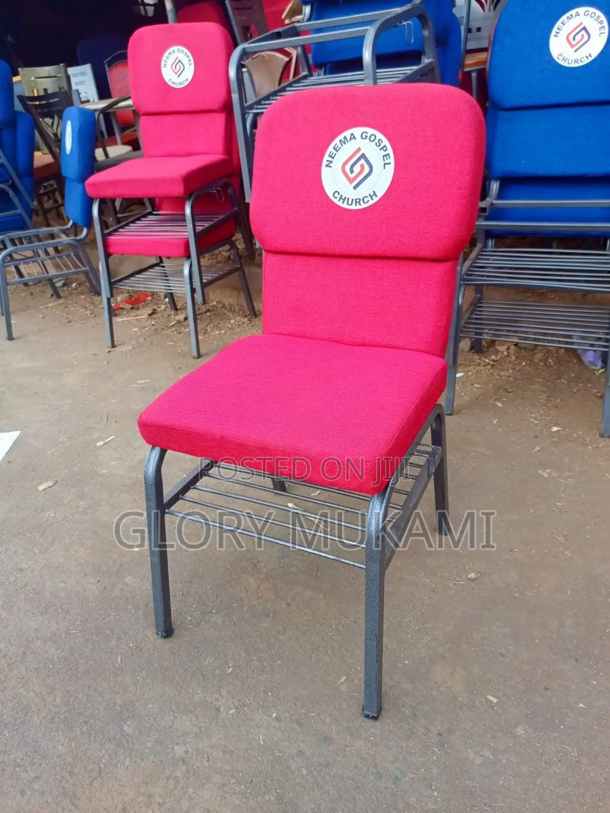 Church Logo Printed Conference Chairs