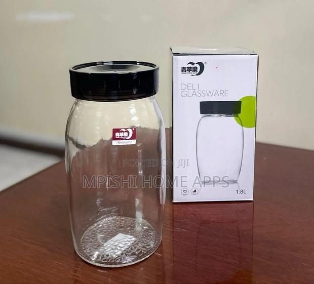 Airtight Glass Jar 1800ml - thumbnail 4