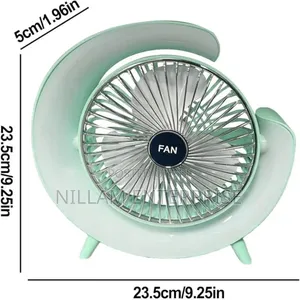 Portable Rechargeable Desktop Fan
