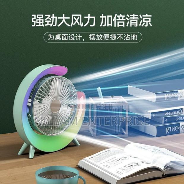Portable Rechargeable Desktop Fan - thumbnail 6