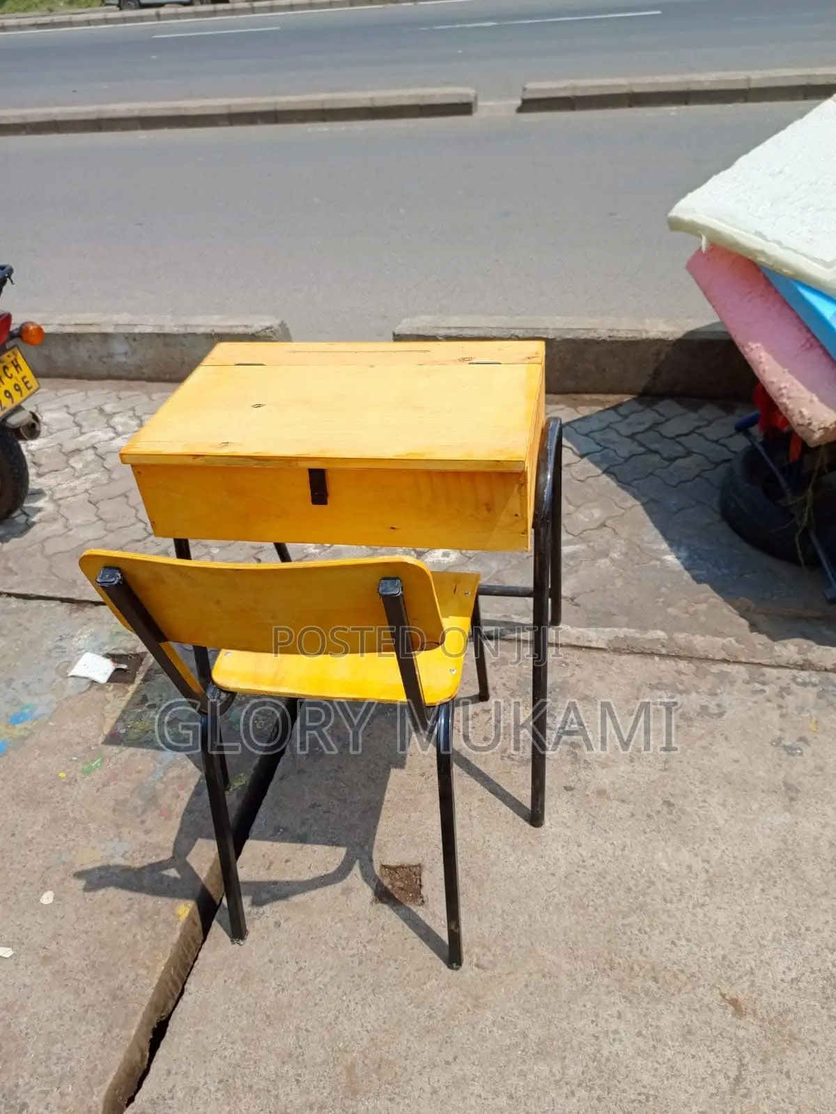 Standard School Locker & Chair