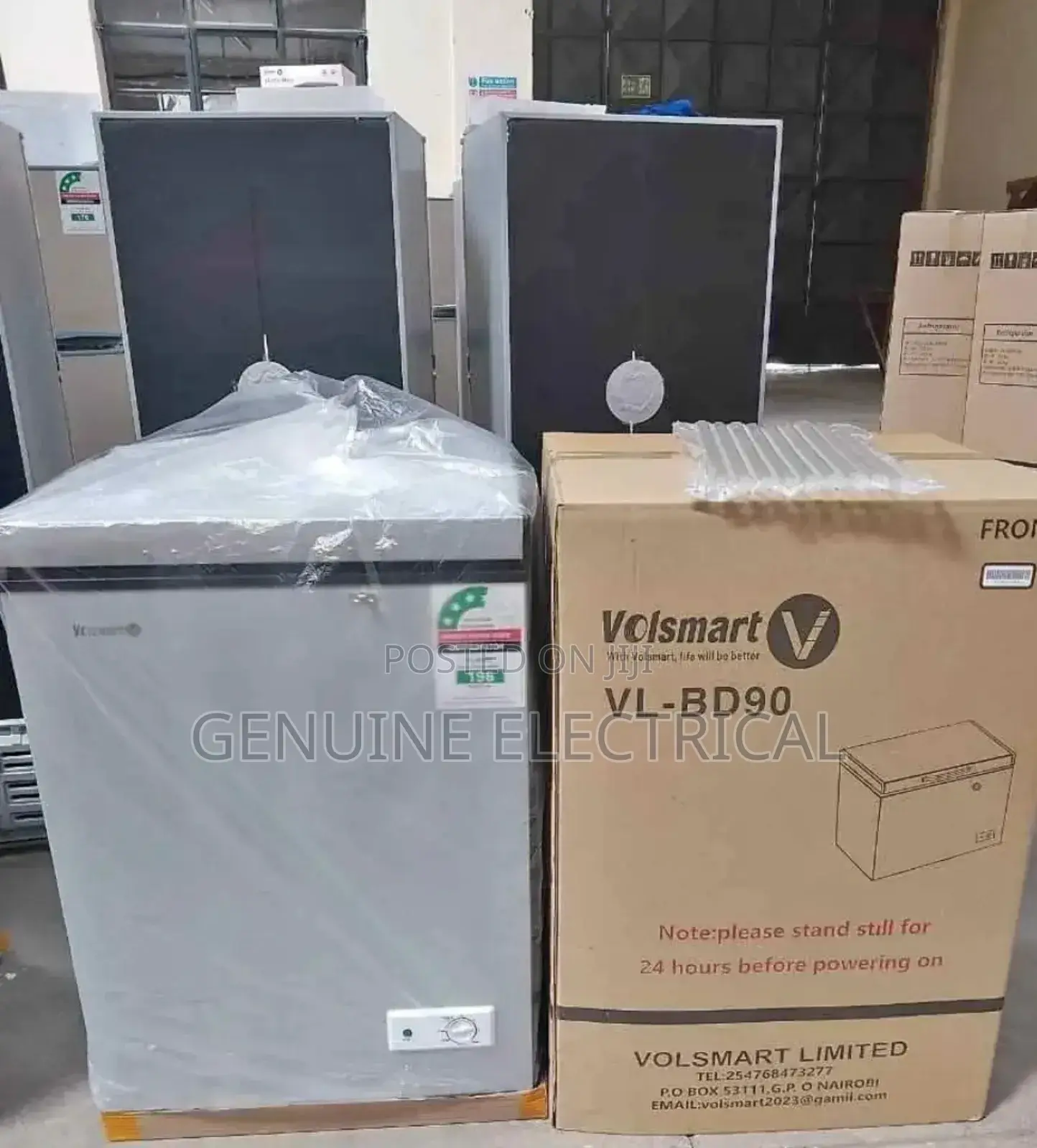 Volsmart 90l Vertical Chest Freezer/Deep Freezer