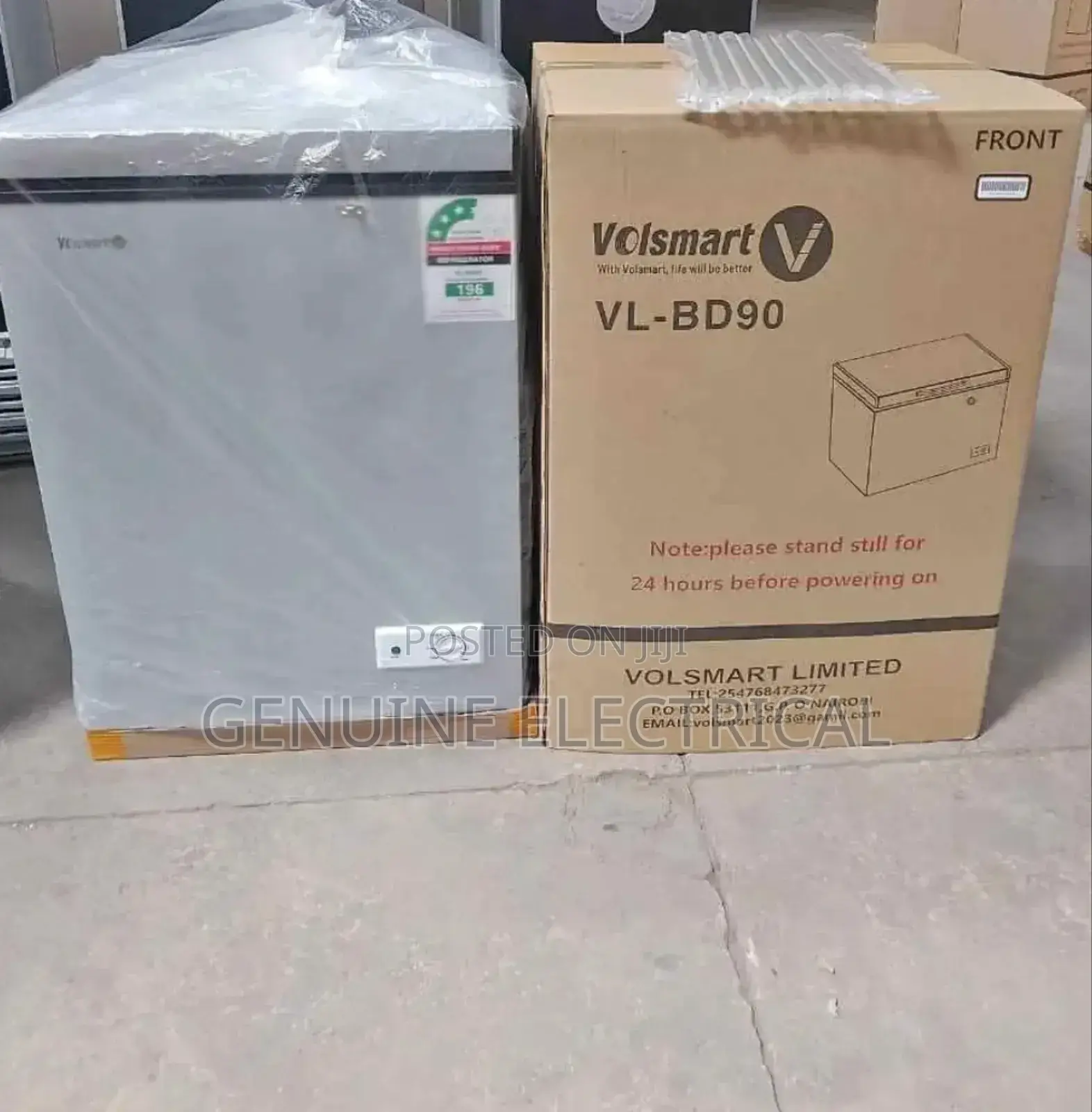 Vl-Bd 90 Flip-Up Lid Chest Freezer - Volsmart 90 Litres