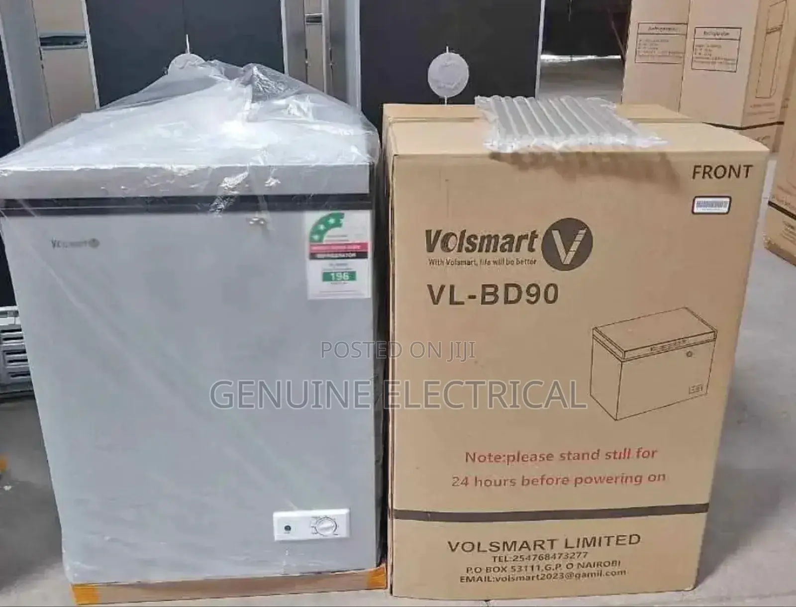 Volsmart 90l Upright Energy Saver Chest Freezer