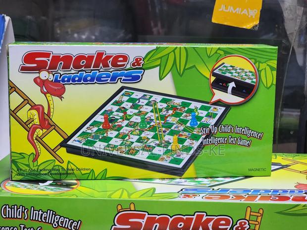Snake and Ladder Board Game for All Ages - main view